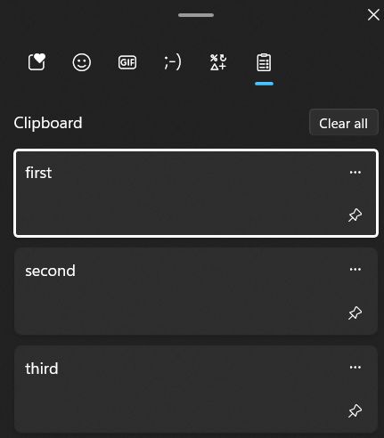 Windows Clipboard